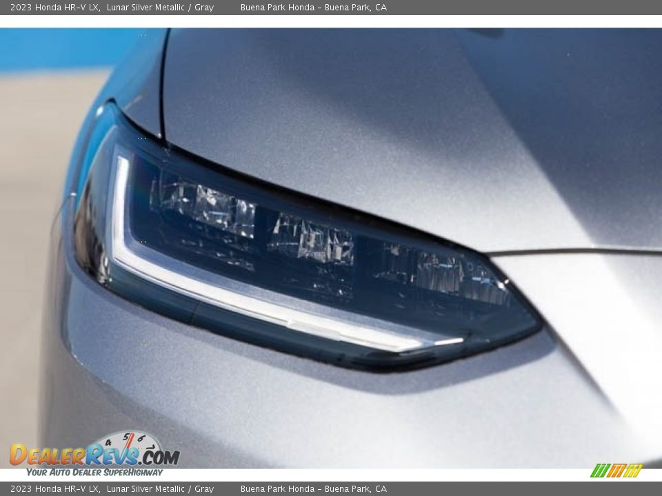 2023 Honda HR-V LX Lunar Silver Metallic / Gray Photo #4