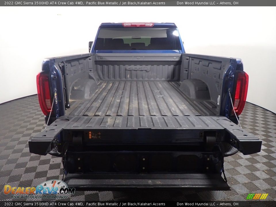 2022 GMC Sierra 3500HD AT4 Crew Cab 4WD Pacific Blue Metallic / Jet Black/Kalahari Accents Photo #14