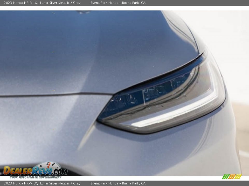 2023 Honda HR-V LX Lunar Silver Metallic / Gray Photo #5