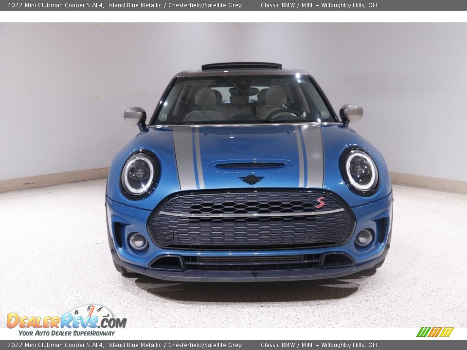 Island Blue Metallic 2022 Mini Clubman Cooper S All4 Photo #2