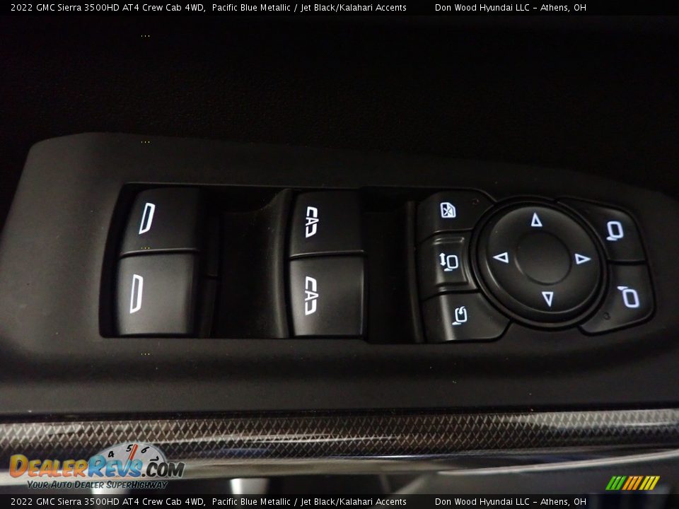 2022 GMC Sierra 3500HD AT4 Crew Cab 4WD Pacific Blue Metallic / Jet Black/Kalahari Accents Photo #18