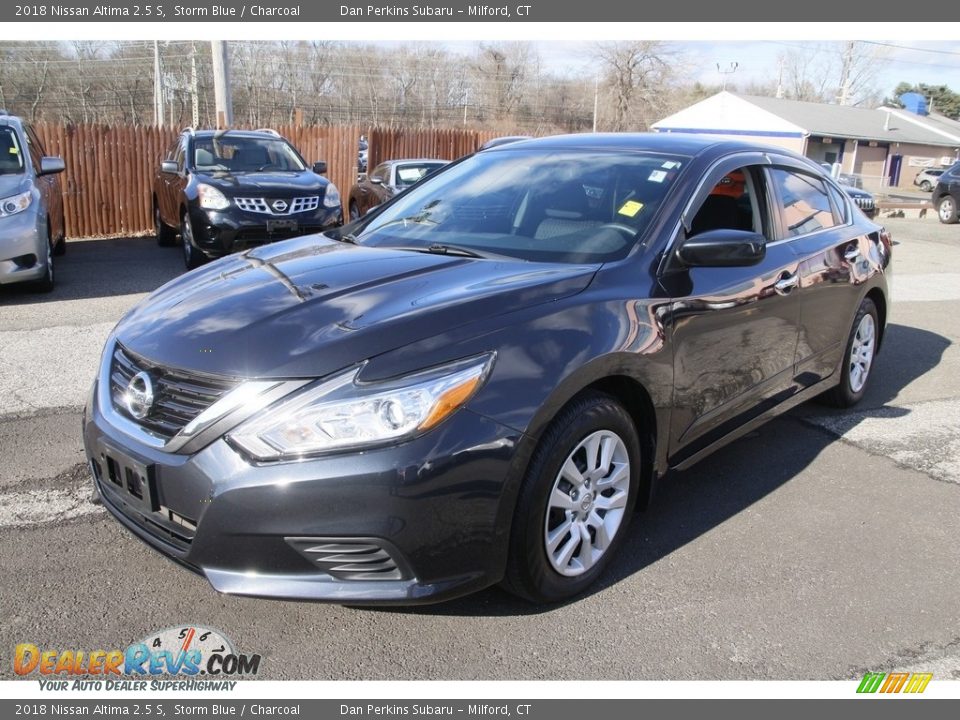 2018 Nissan Altima 2.5 S Storm Blue / Charcoal Photo #1