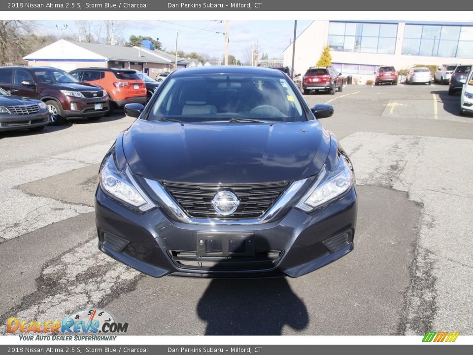 2018 Nissan Altima 2.5 S Storm Blue / Charcoal Photo #2