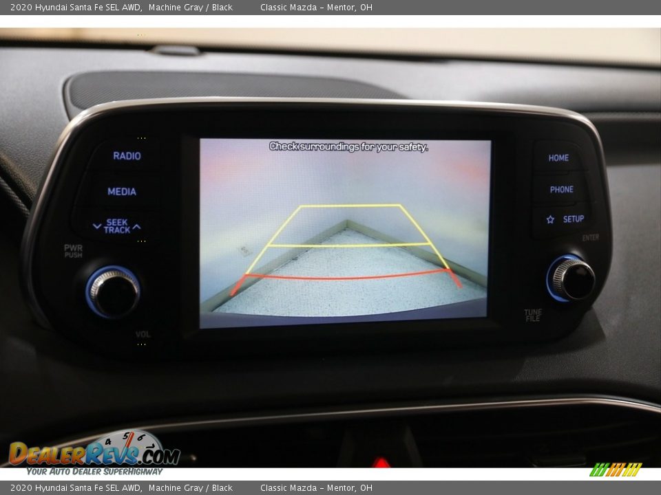 2020 Hyundai Santa Fe SEL AWD Machine Gray / Black Photo #11