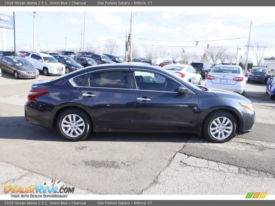 2018 Nissan Altima 2.5 S Storm Blue / Charcoal Photo #4