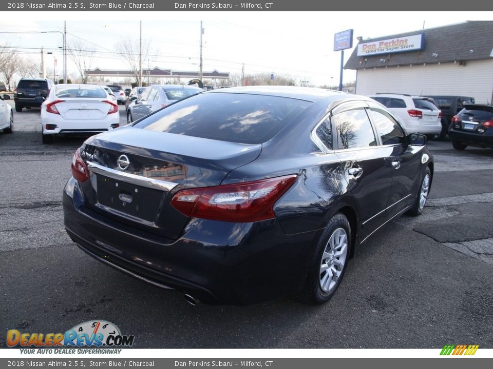2018 Nissan Altima 2.5 S Storm Blue / Charcoal Photo #5