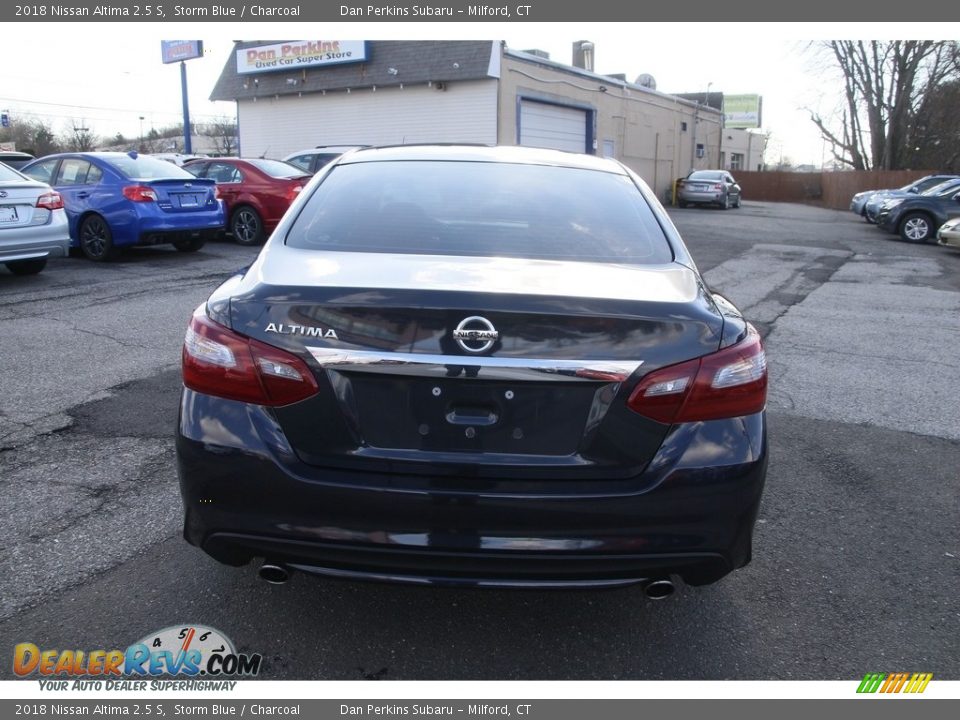 2018 Nissan Altima 2.5 S Storm Blue / Charcoal Photo #6