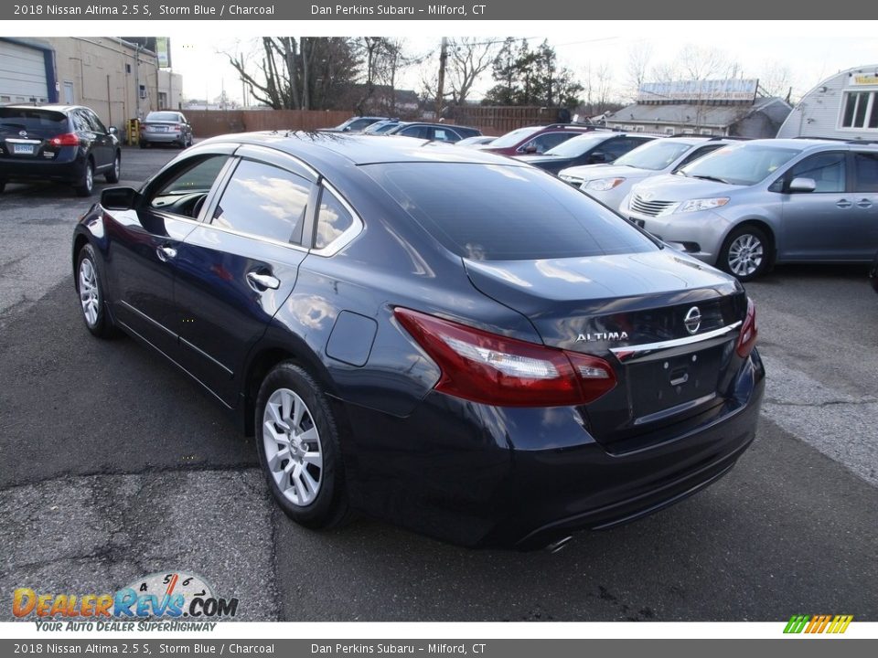 2018 Nissan Altima 2.5 S Storm Blue / Charcoal Photo #7