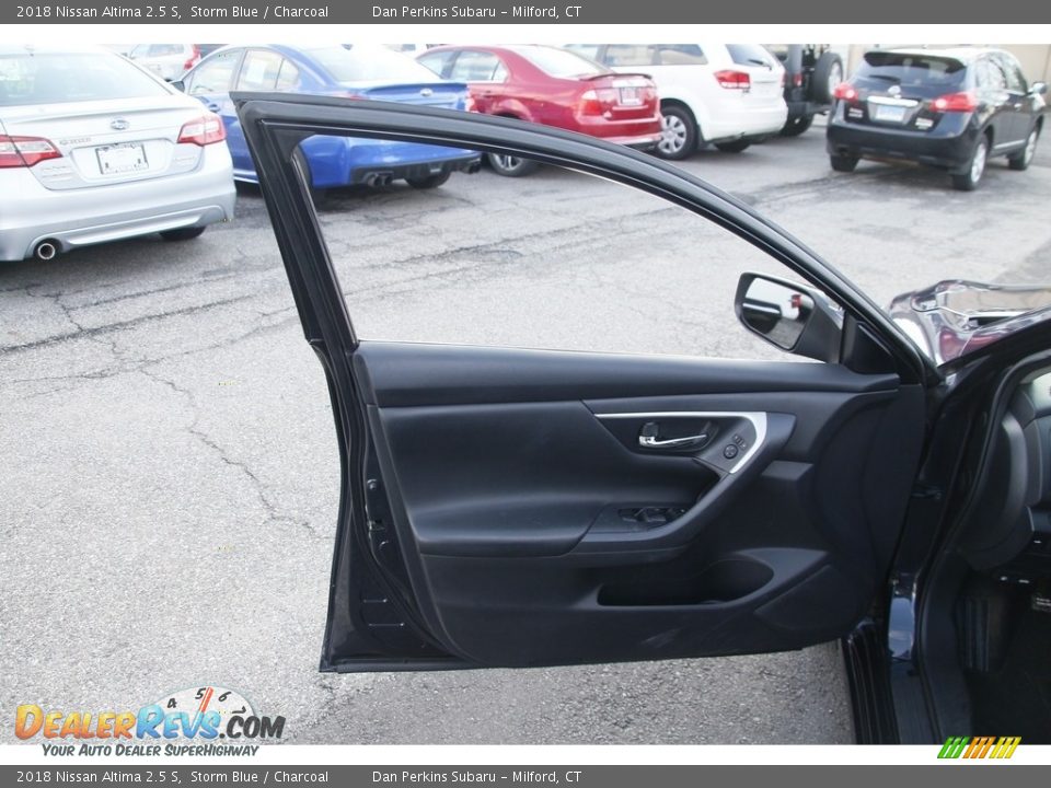 2018 Nissan Altima 2.5 S Storm Blue / Charcoal Photo #9