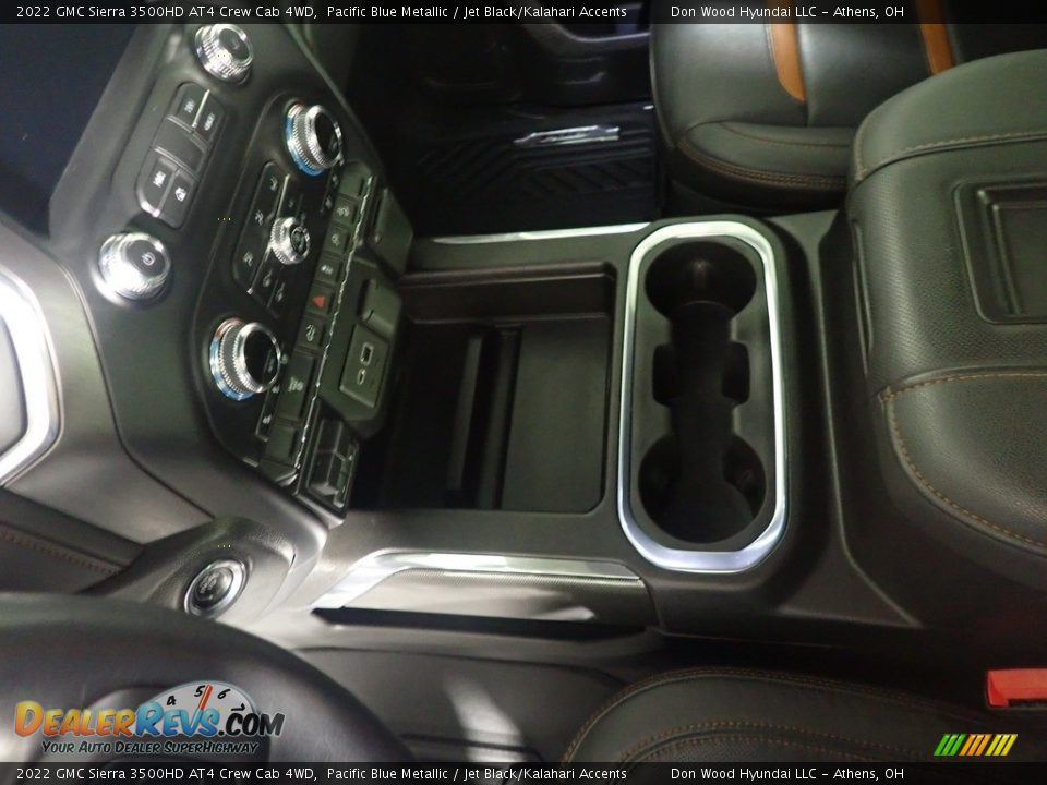 2022 GMC Sierra 3500HD AT4 Crew Cab 4WD Pacific Blue Metallic / Jet Black/Kalahari Accents Photo #29