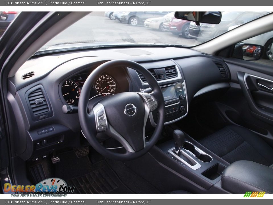 2018 Nissan Altima 2.5 S Storm Blue / Charcoal Photo #10