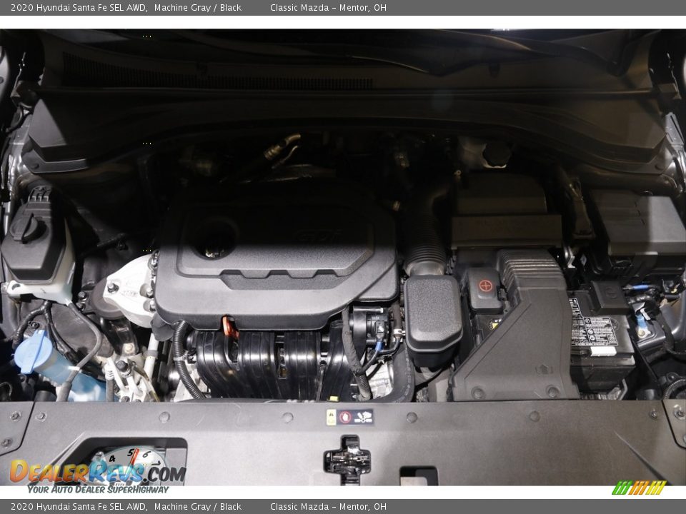 2020 Hyundai Santa Fe SEL AWD Machine Gray / Black Photo #18