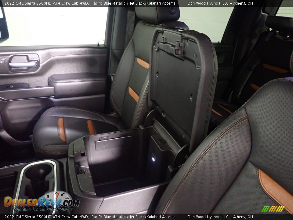 2022 GMC Sierra 3500HD AT4 Crew Cab 4WD Pacific Blue Metallic / Jet Black/Kalahari Accents Photo #30