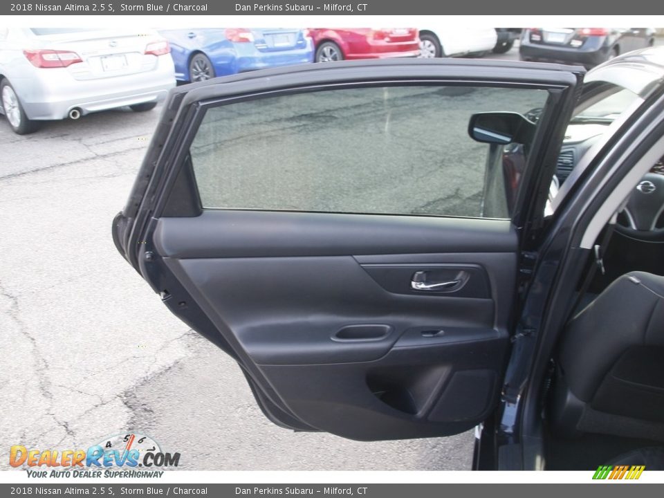 2018 Nissan Altima 2.5 S Storm Blue / Charcoal Photo #11