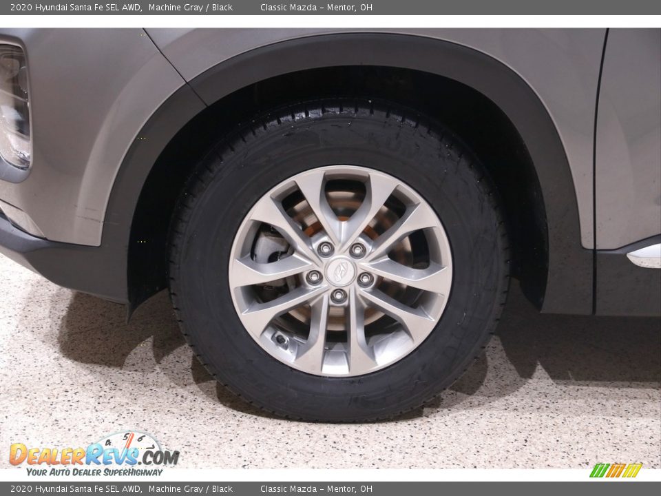 2020 Hyundai Santa Fe SEL AWD Machine Gray / Black Photo #19