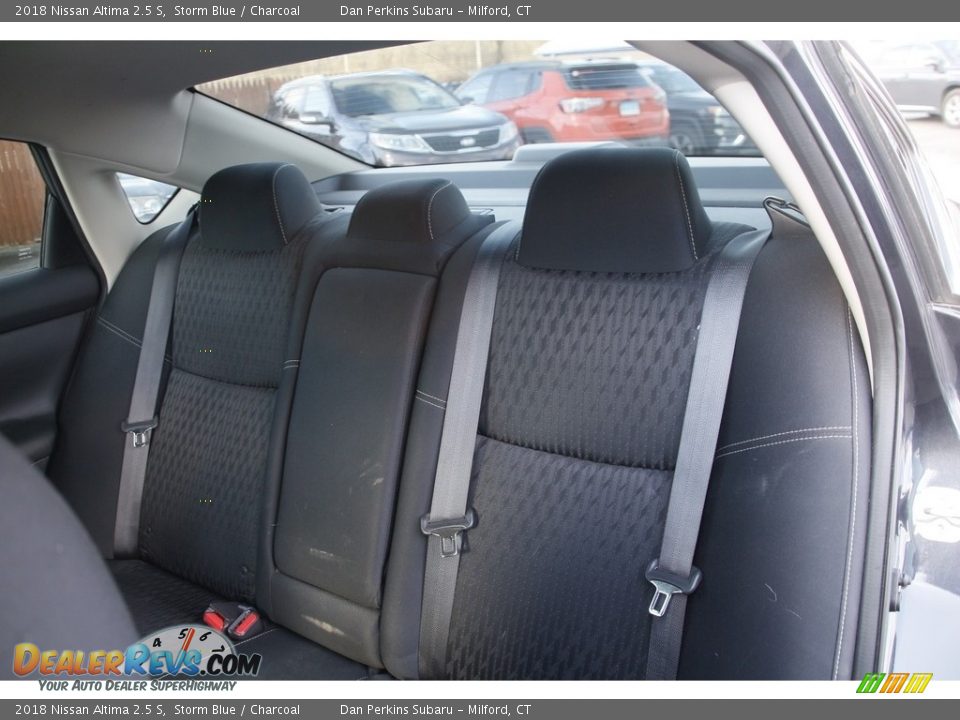 2018 Nissan Altima 2.5 S Storm Blue / Charcoal Photo #12