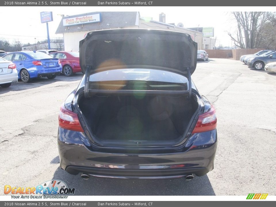 2018 Nissan Altima 2.5 S Storm Blue / Charcoal Photo #13