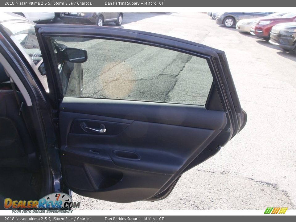 2018 Nissan Altima 2.5 S Storm Blue / Charcoal Photo #14