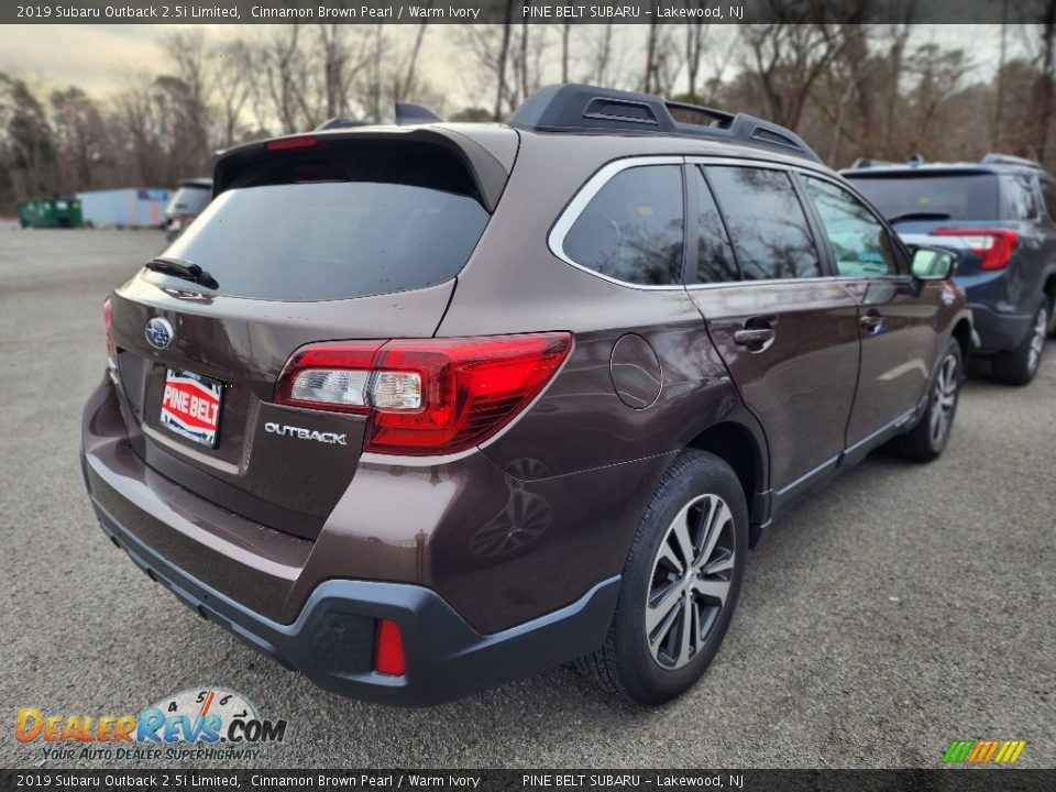 2019 Subaru Outback 2.5i Limited Cinnamon Brown Pearl / Warm Ivory Photo #6