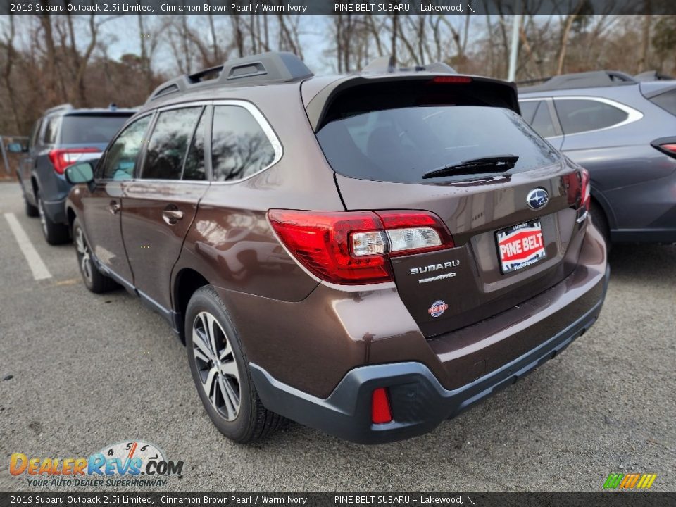 2019 Subaru Outback 2.5i Limited Cinnamon Brown Pearl / Warm Ivory Photo #8