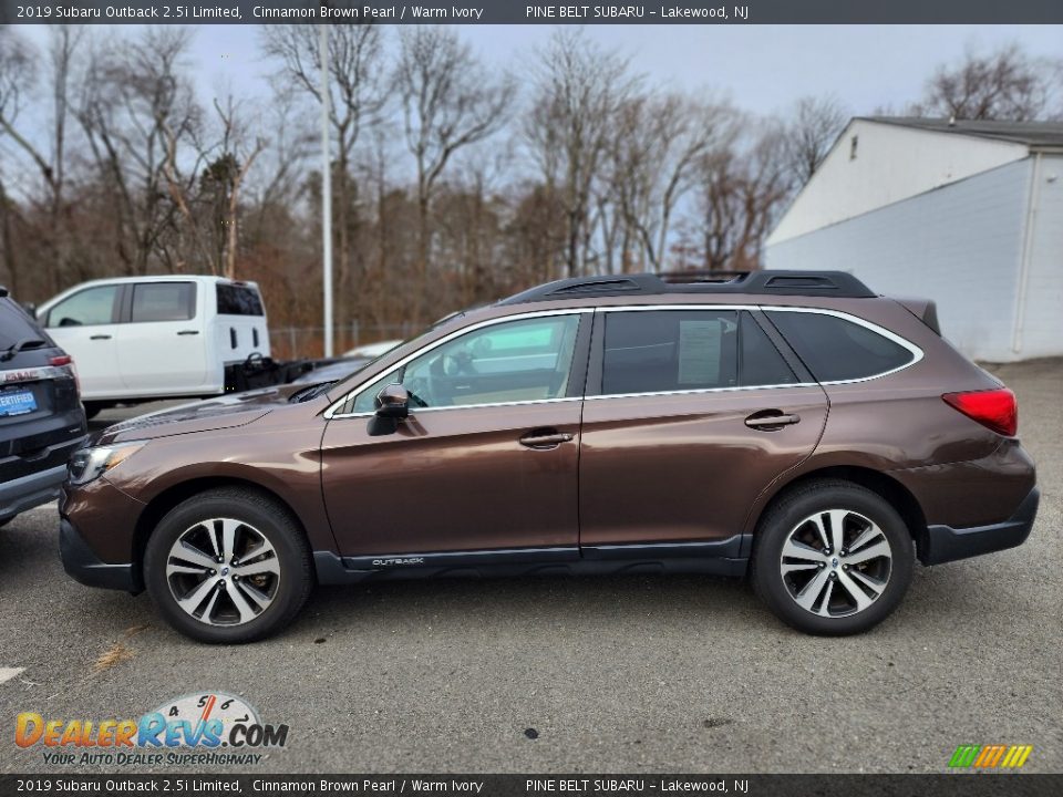 2019 Subaru Outback 2.5i Limited Cinnamon Brown Pearl / Warm Ivory Photo #9