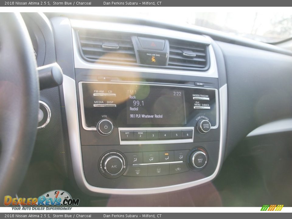 2018 Nissan Altima 2.5 S Storm Blue / Charcoal Photo #18