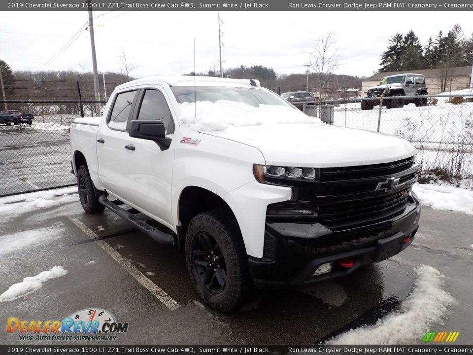 2019 Chevrolet Silverado 1500 LT Z71 Trail Boss Crew Cab 4WD Summit White / Jet Black Photo #4