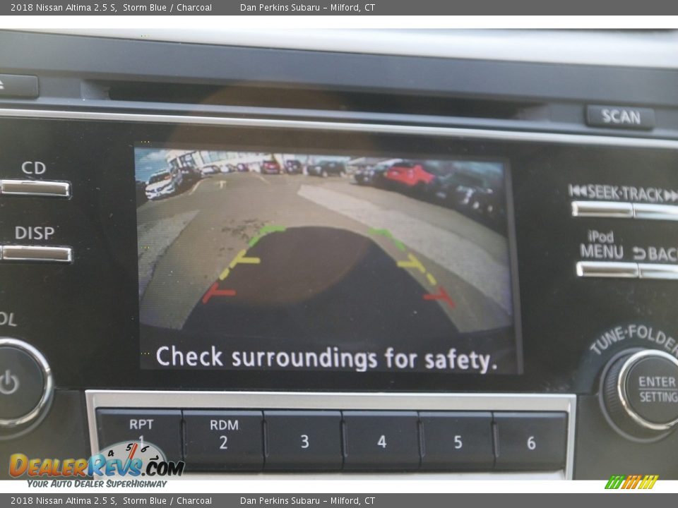2018 Nissan Altima 2.5 S Storm Blue / Charcoal Photo #19