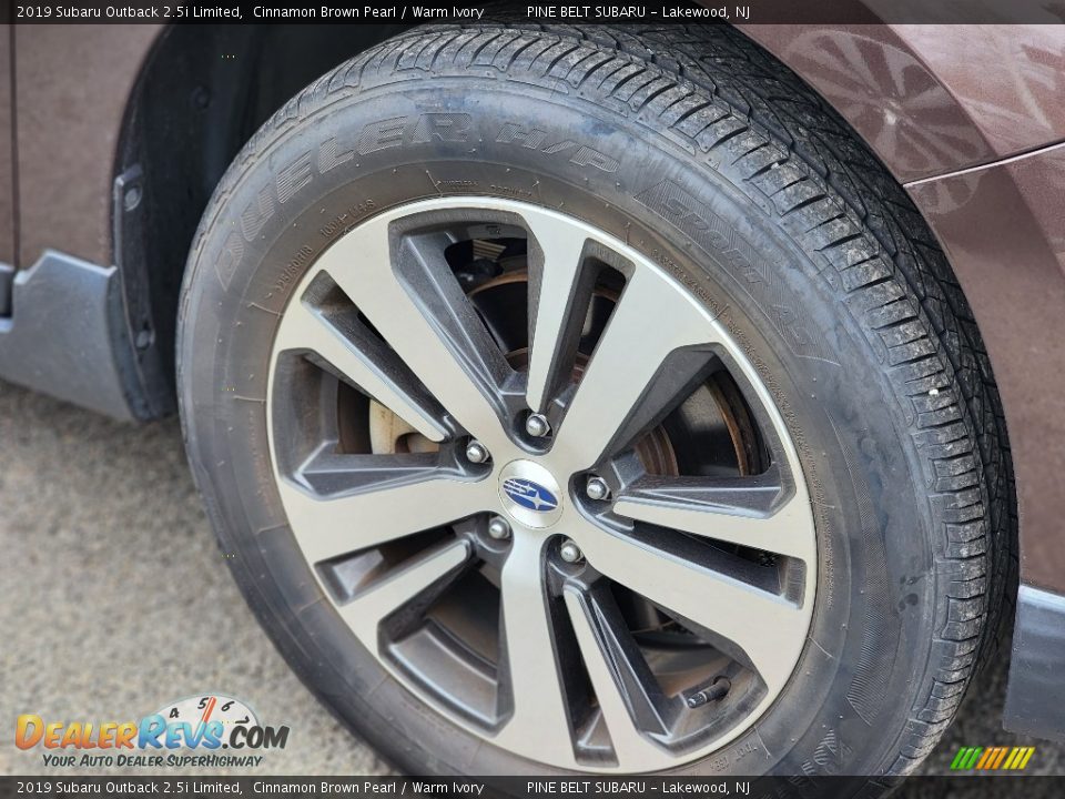 2019 Subaru Outback 2.5i Limited Cinnamon Brown Pearl / Warm Ivory Photo #10
