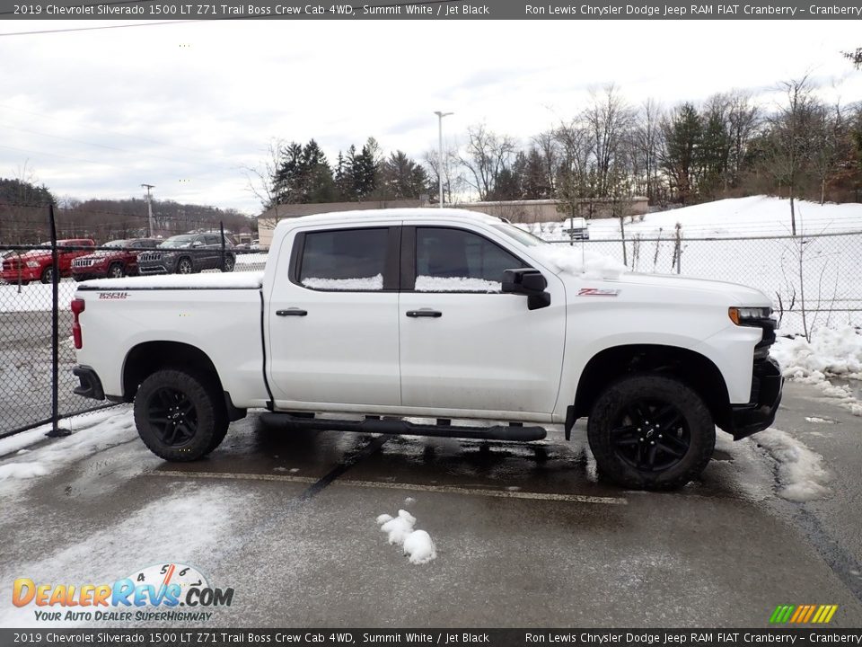 2019 Chevrolet Silverado 1500 LT Z71 Trail Boss Crew Cab 4WD Summit White / Jet Black Photo #5