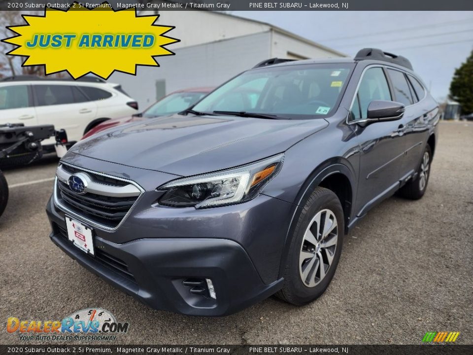 2020 Subaru Outback 2.5i Premium Magnetite Gray Metallic / Titanium Gray Photo #1