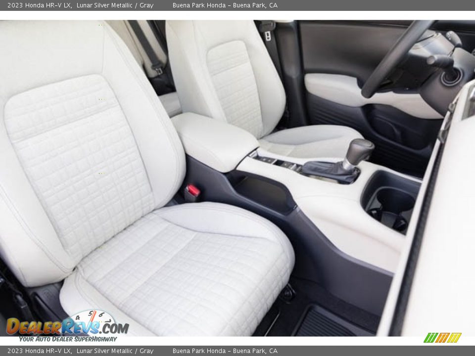 Gray Interior - 2023 Honda HR-V LX Photo #33