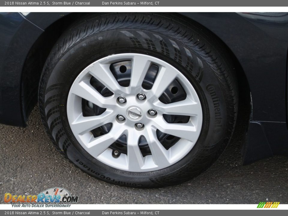 2018 Nissan Altima 2.5 S Storm Blue / Charcoal Photo #22