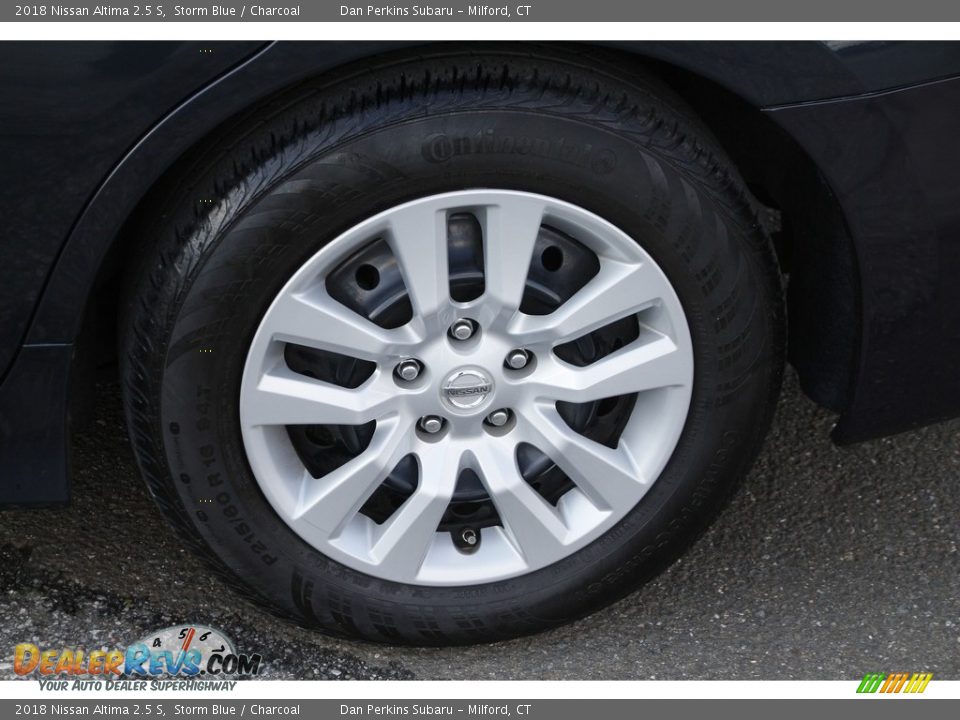 2018 Nissan Altima 2.5 S Storm Blue / Charcoal Photo #23