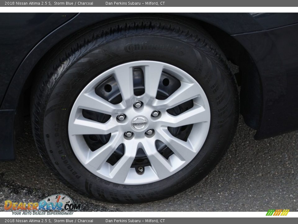 2018 Nissan Altima 2.5 S Storm Blue / Charcoal Photo #24