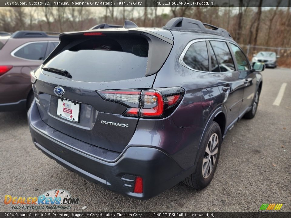 2020 Subaru Outback 2.5i Premium Magnetite Gray Metallic / Titanium Gray Photo #7