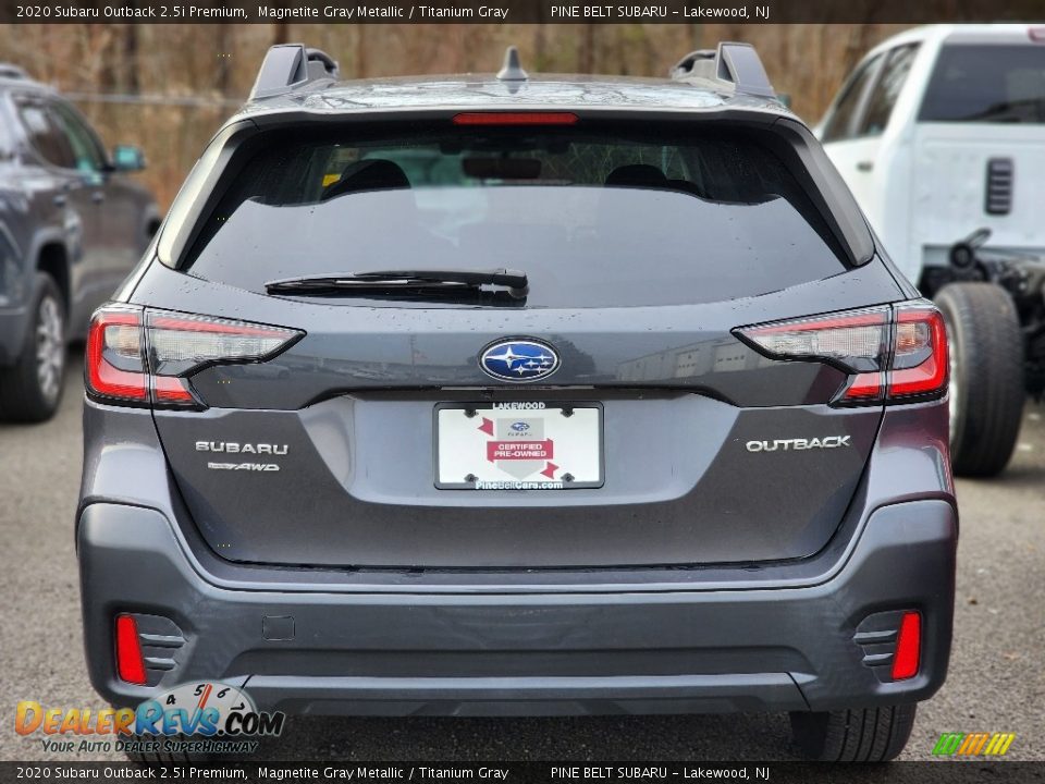 2020 Subaru Outback 2.5i Premium Magnetite Gray Metallic / Titanium Gray Photo #8
