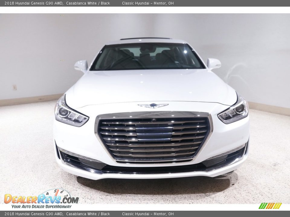 2018 Hyundai Genesis G90 AWD Casablanca White / Black Photo #2
