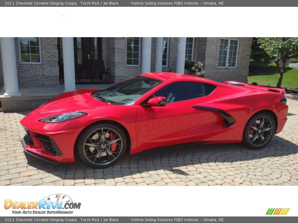 2021 Chevrolet Corvette Stingray Coupe Torch Red / Jet Black Photo #1