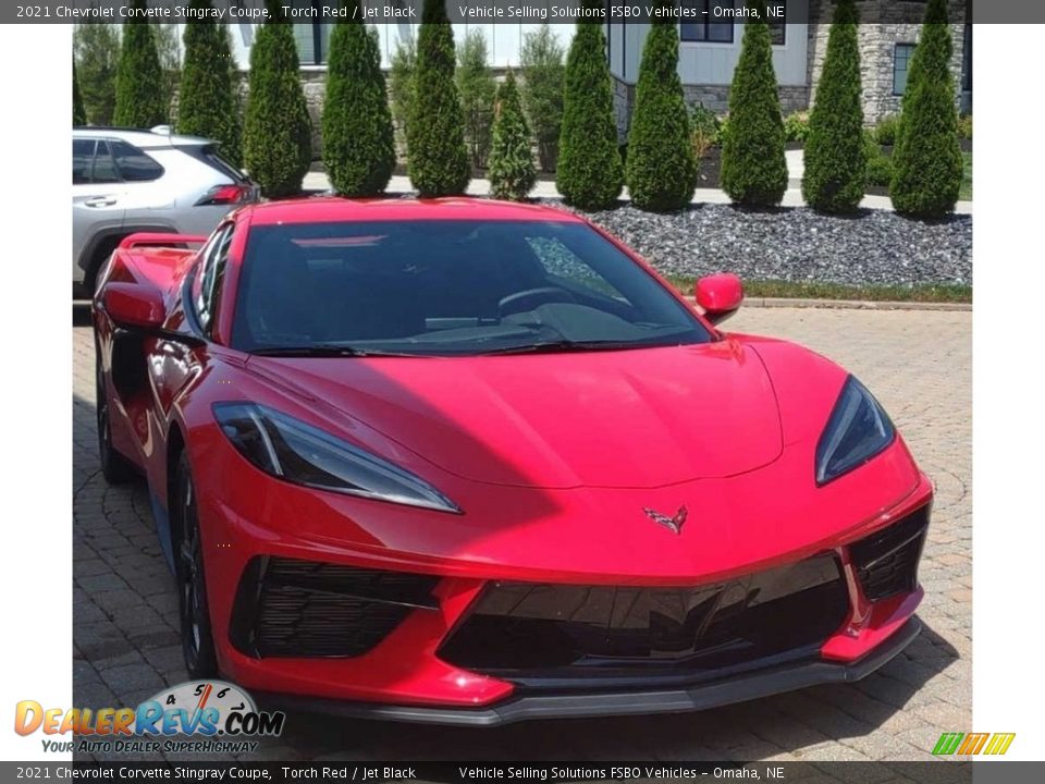 2021 Chevrolet Corvette Stingray Coupe Torch Red / Jet Black Photo #2