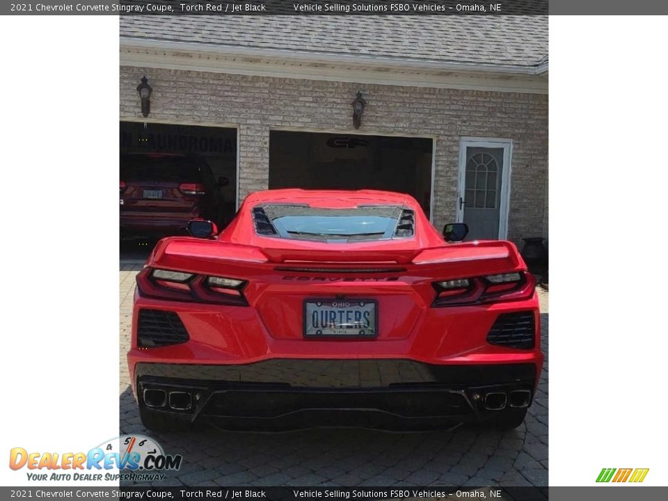 2021 Chevrolet Corvette Stingray Coupe Torch Red / Jet Black Photo #3