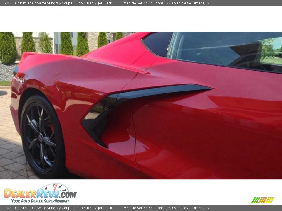 2021 Chevrolet Corvette Stingray Coupe Torch Red / Jet Black Photo #4