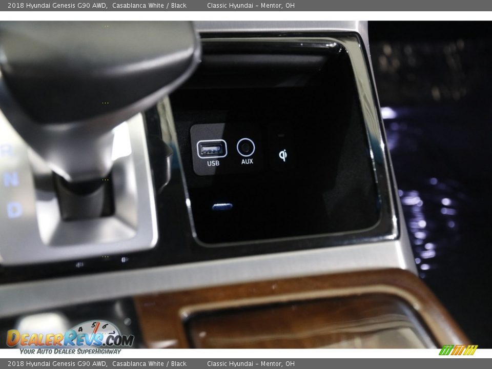 2018 Hyundai Genesis G90 AWD Casablanca White / Black Photo #18
