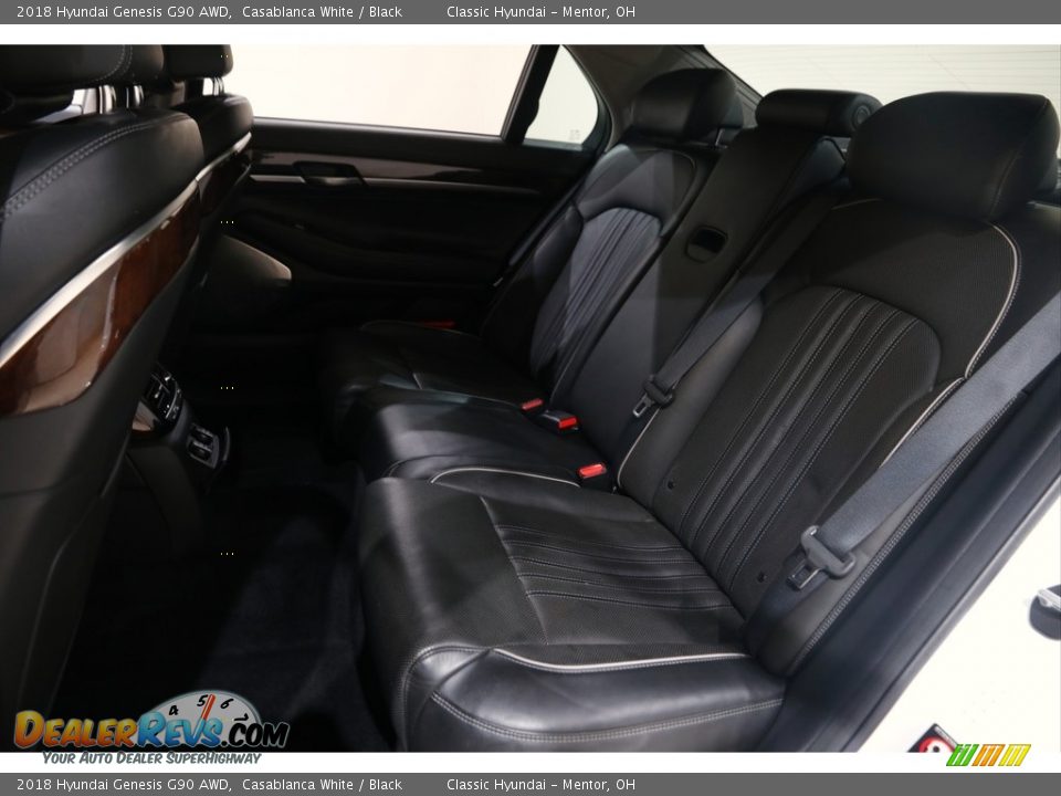 Rear Seat of 2018 Hyundai Genesis G90 AWD Photo #21