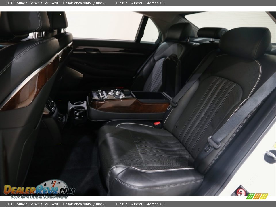 Rear Seat of 2018 Hyundai Genesis G90 AWD Photo #22