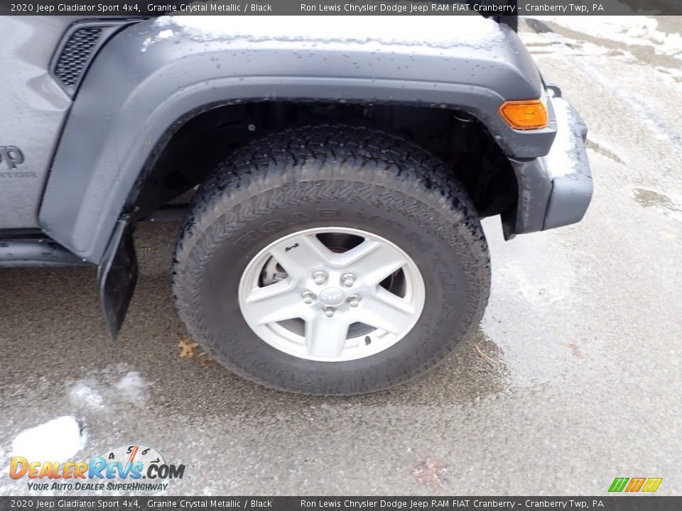 2020 Jeep Gladiator Sport 4x4 Granite Crystal Metallic / Black Photo #5