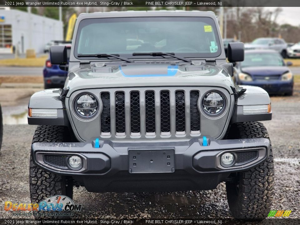 Sting-Gray 2021 Jeep Wrangler Unlimited Rubicon 4xe Hybrid Photo #2