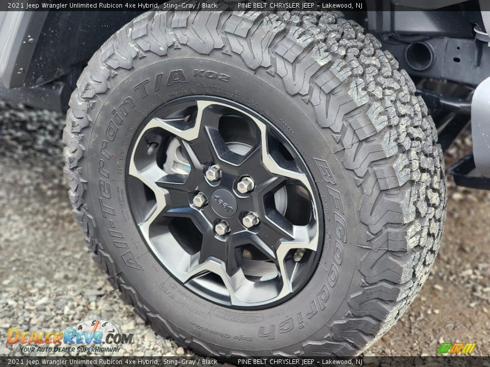 2021 Jeep Wrangler Unlimited Rubicon 4xe Hybrid Wheel Photo #9