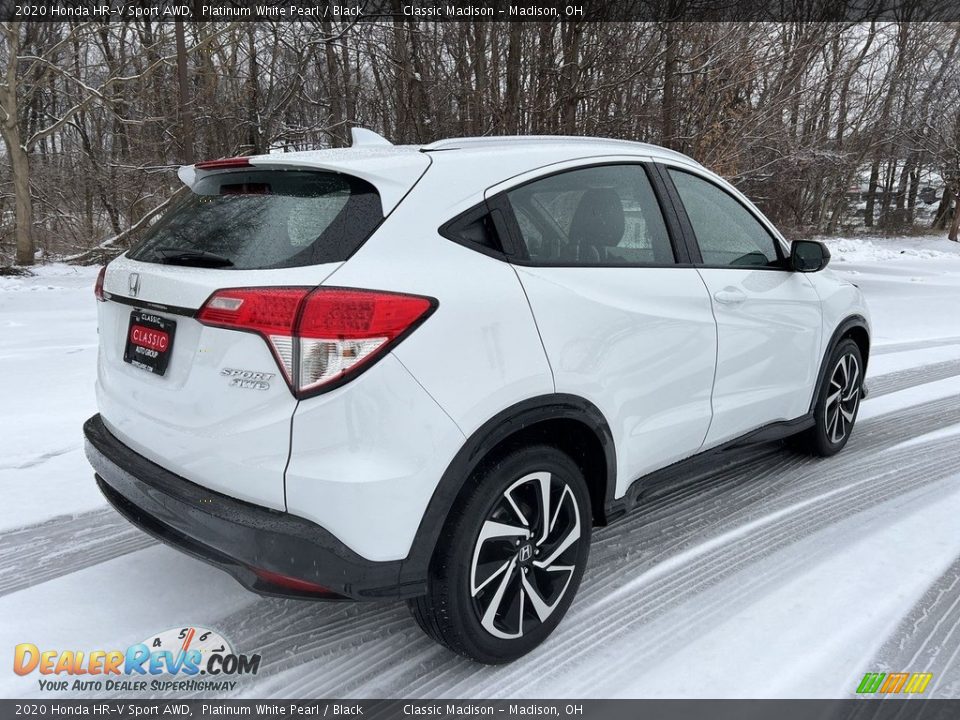 2020 Honda HR-V Sport AWD Platinum White Pearl / Black Photo #3