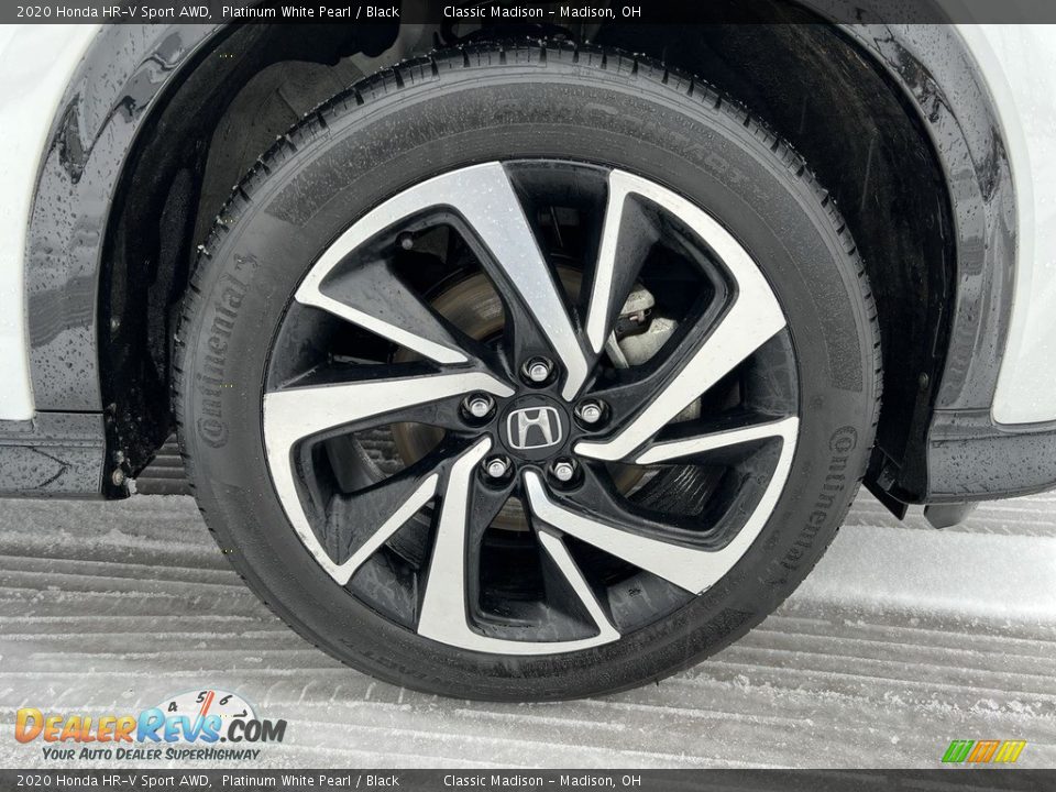2020 Honda HR-V Sport AWD Platinum White Pearl / Black Photo #5